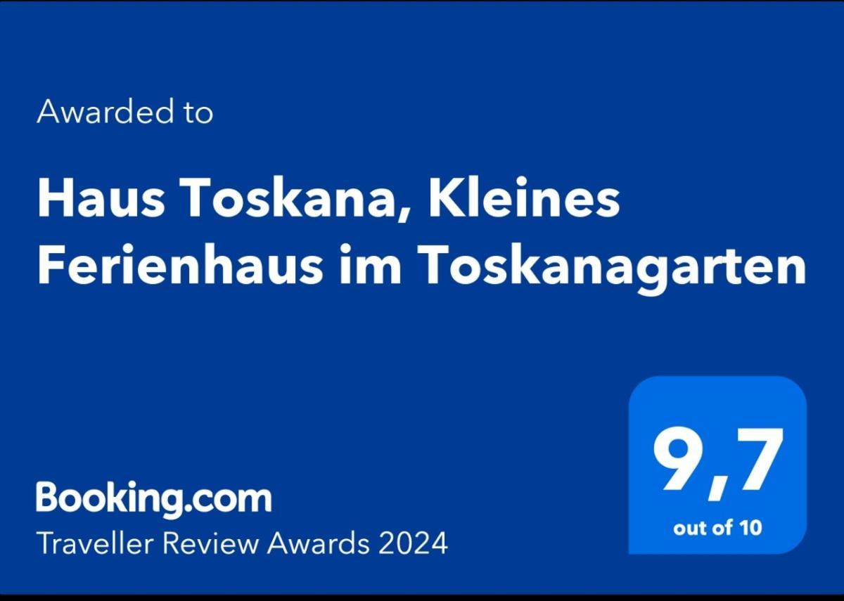 Haus Toskana, Kleines Ferienhaus Im Toskanagarten Bad Sulza Kültér fotó